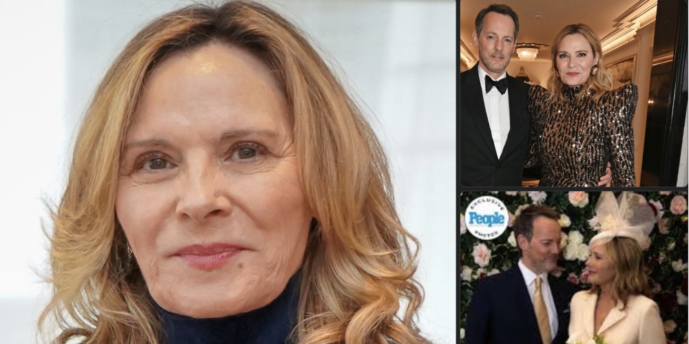 Kim Cattrall marries longtime partner Russell Thomas in intimate London ceremony